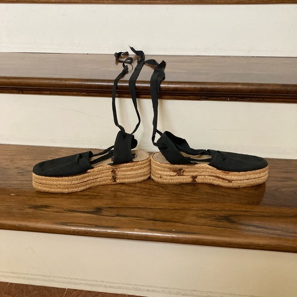 Espadrilles black platform - Picture 4 of 8